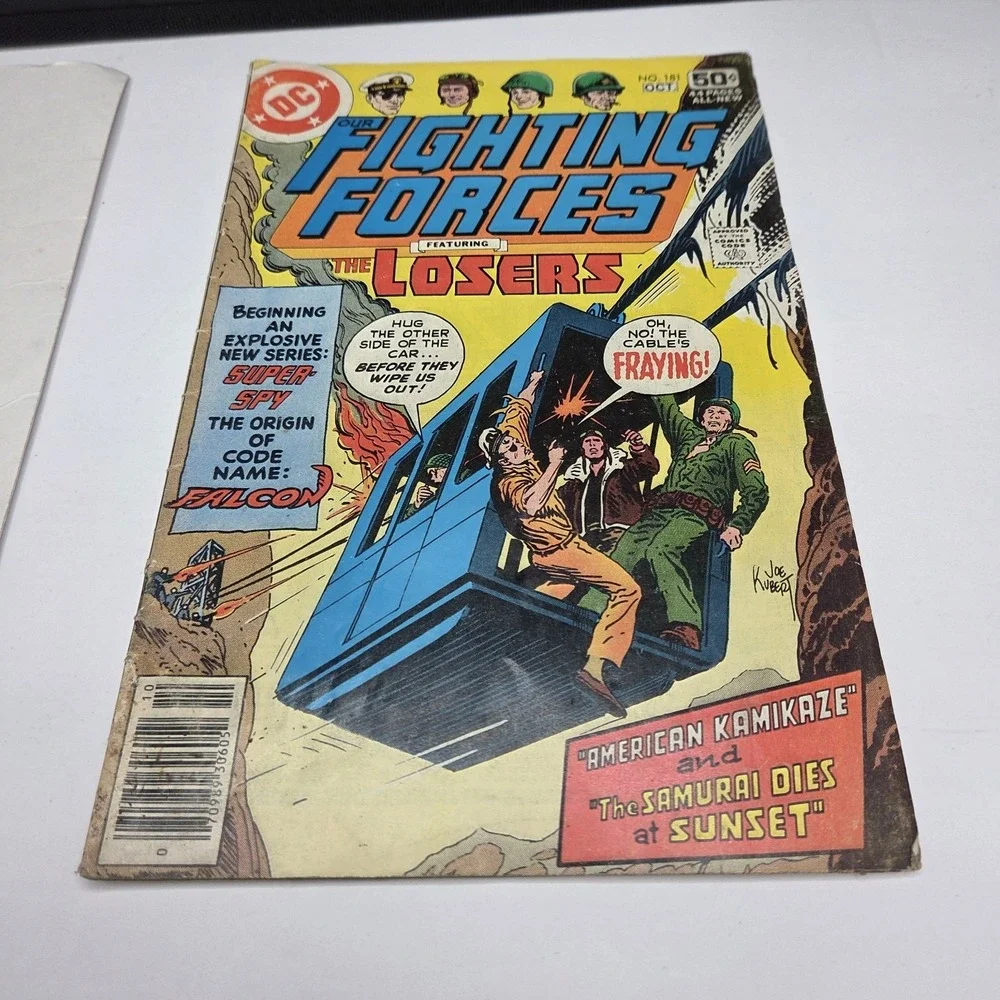 Our Fighting Forces #181 DC Comics 1976 War Comic Losers Bronze Age